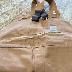 Carhartt Tan Work Overalls